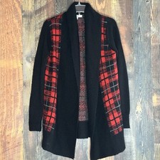 Jack Women s Sweater Size XS Black And Red Ta...