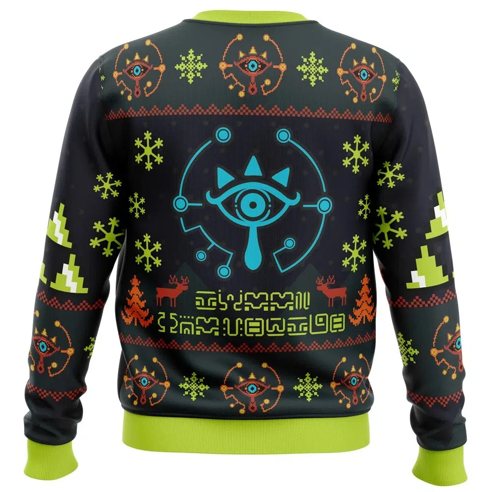 Zelda Sheikah Christmas Ugly Sweater