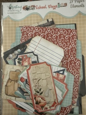Mintay Papers - School Days - Paper Elements