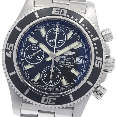 BREITLING Super Ocean A13341 Chronograph black Dial Automatic Men's Watch_945777