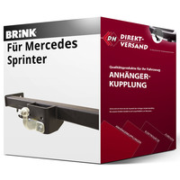 AnhäNgerkupplung Starr für Mercedes Sprinter 05.2006-05.2018 AHK Top Inkl. EBA