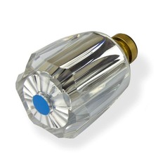 Hahnoberteil 1/2 Zoll blau Ventiloberteil Armatur Wasserhahn Oberteil Kaltwasser