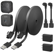 2Pack Weatherproof 30Ft/9M Power Cable for Blink Outdoor 4 4Th Gen , Blink Outd