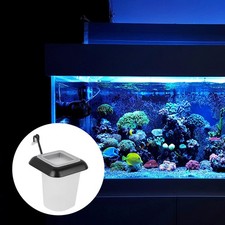 Aquarium Red Worms Feeder Floating Bloodworm Feeding Cup Plastic Cone Basket