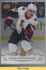 2018-19 Upper Deck Silver Foil Mark Borowiecki #131 READ vm9