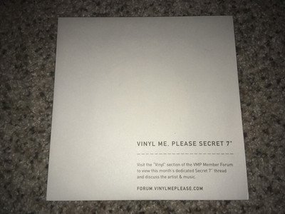 Nick Hakim - Untitled (Bet She Looks Like You & Heaven) Vinyl Me Please Secret 7