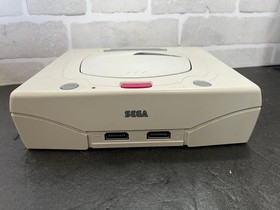 SEGA Saturn HST 3220 Console Box HST0014 Cream 2 Controller Ports Tested