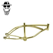 Cuadro de acero dorado ORIGINAL LOWRIDER 16” - Bicicletas clásicas Cruiser/Lowrider.