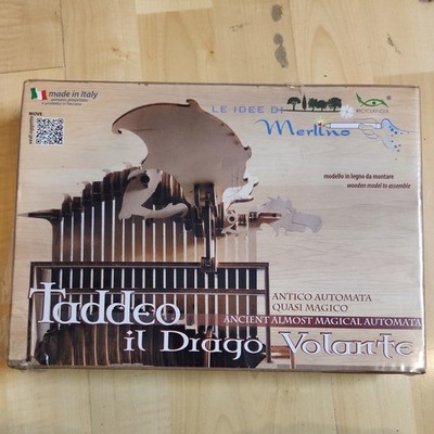 Riciclandia - Ideas Of Leonardo - ancient almost magical automa Wooden Model Kit