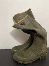 lacrosse outdoorsman burly like green rubber boots hunting fishing work Size 8