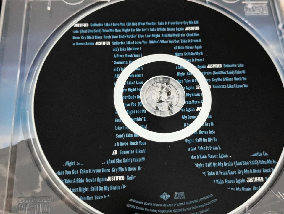 Justin Timberlake Justified 2002 Contemporary R & B Jive Senorita/Like I love yo - Bild 3 von 4