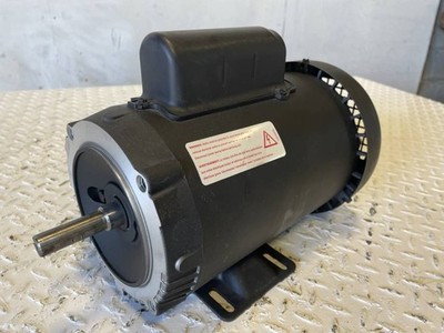 Weg 1PH 1 HP@1800 RPM Motor, Frame: 56C,TEFC, 115/208-230 #101504