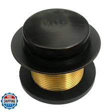 Lasco 03-4809Ob Brass Bathtub Drain Strainer Tip Toe Style Stopper And Fine