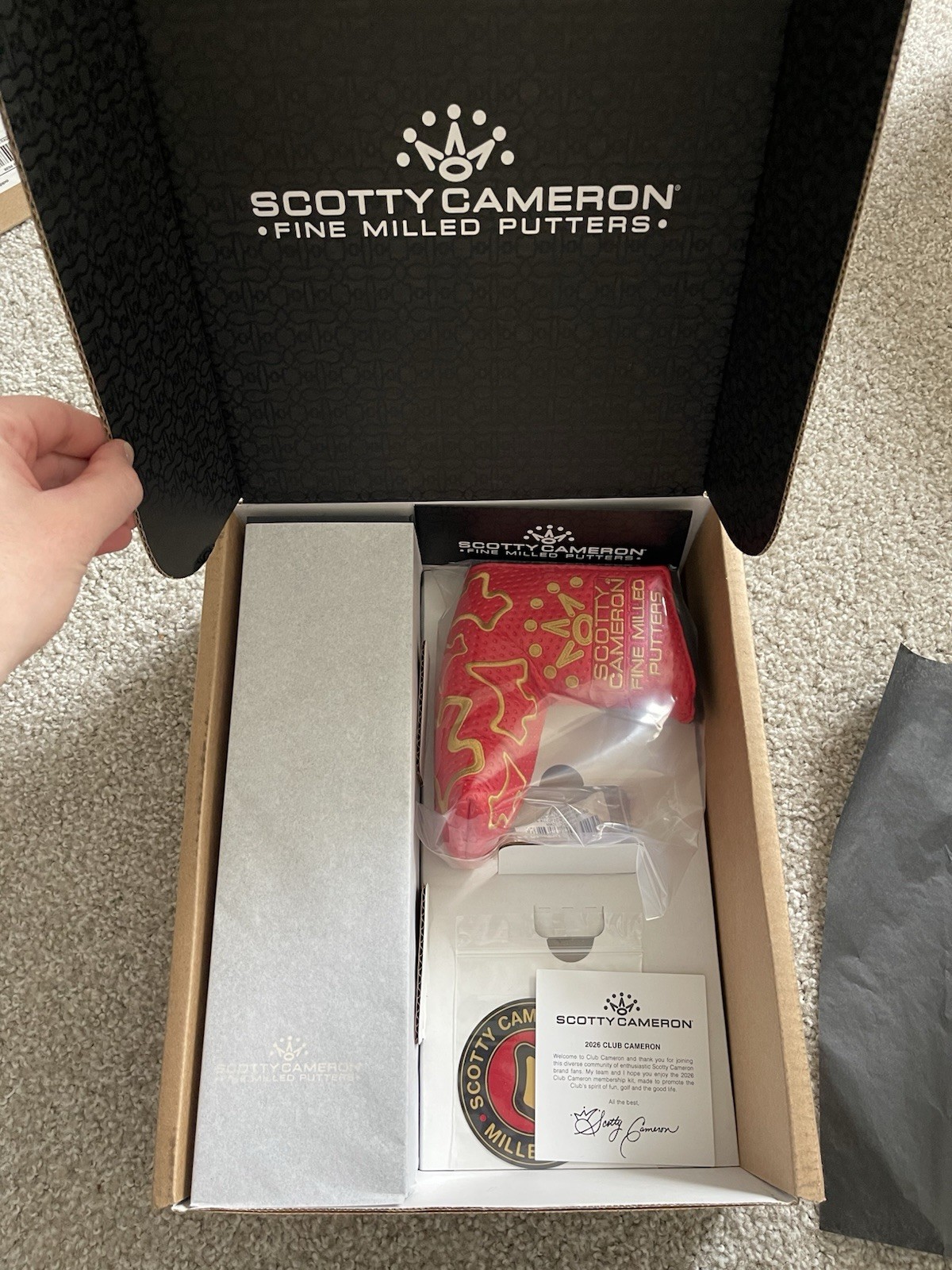 New Scotty Cameron 2026 Club Cameron Membership Kit (No Membership) | eBay