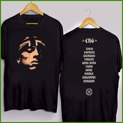 Central Cee Merch Asia Tour 2026 Photo Double Sided T-Shirt