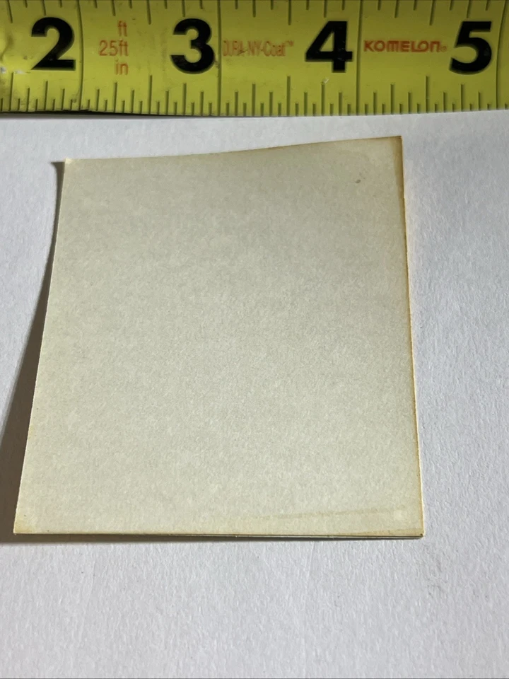 1970s Fleer NFL Hi-Gloss Patch Kansas City Chiefs Football - Image 2 of 2