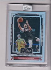 2024-25 PANINI ONE AND ONE #38 SHAEDON SHARPE 47/75 - PORTLAND TRAILBLAZERS