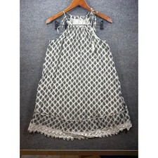 Lot of 2 Old Navy Sun Dresses Women's M Black and White w/ Polka Dots Summer