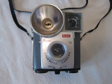Vintage Kodak Brownie STARMITE I CAMERA w/ Strap 1960s - Dakon Lens B W