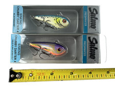 2 Salmo Chubby Darter 4 Sinking Crankbait Fis...