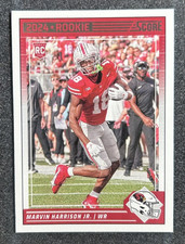 2024 Panini Score Base RC Rookie Marvin Harrison Jr. #305 Arizona Cardinals