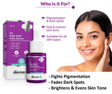 The Derma Co. 2 Kojic Acid Face Serum 30ml  Fights Pigmentation ETC.