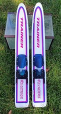 Vintage Cypress Gardens Trainer Water Skis