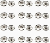 DruckknöPfe 21Mm Metall 12 SäTze NäHen Snaps FüR Kleidung Blusen DIY Handwerk