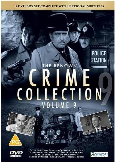 Renown Pictures CRIME COLLECTION Volume Nine 9 (3 DVD Set) Rare