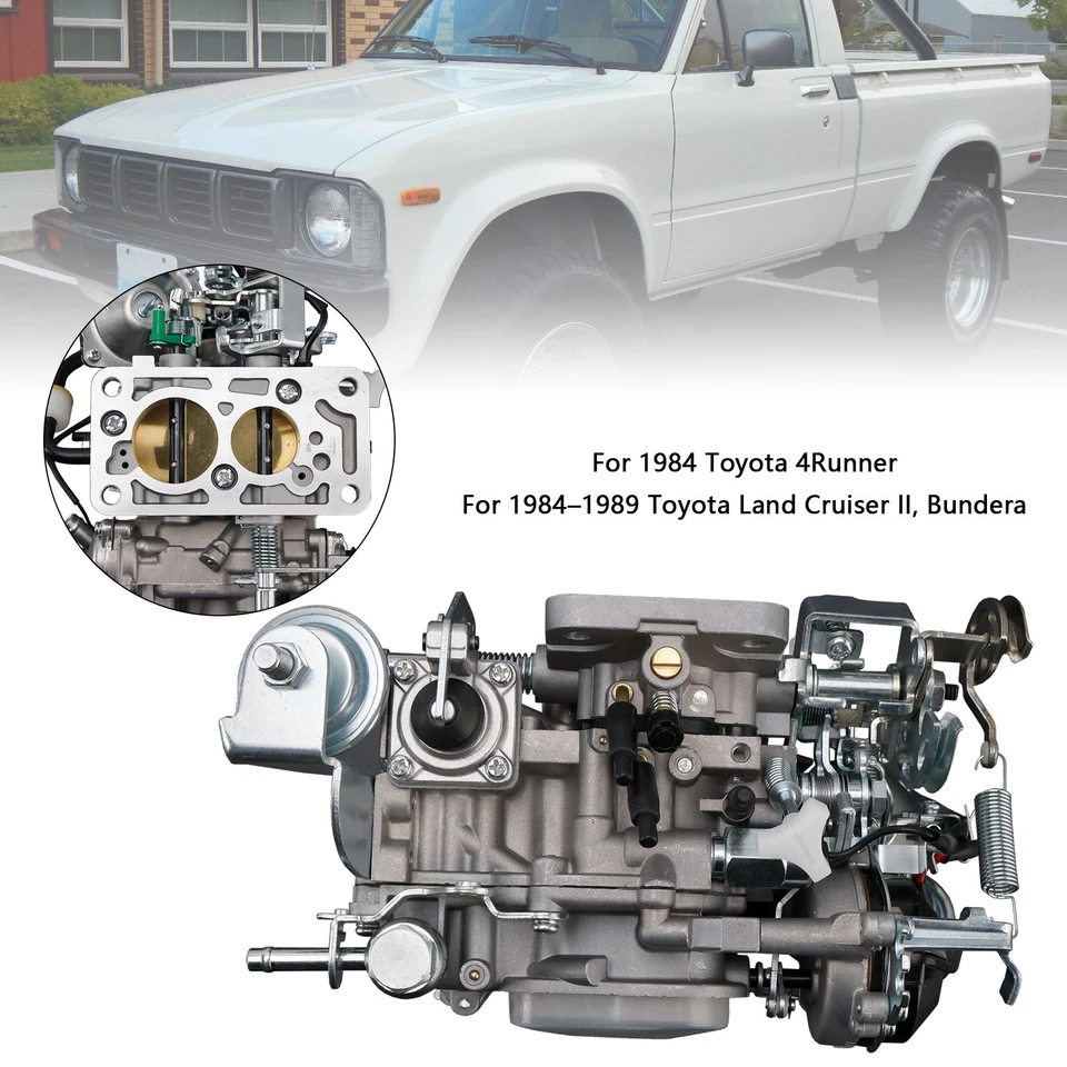 Carburetor 21100-75030 Fit For Toyota 4Y Hiace 4Runner HILUX 1Y 2Y 3Y 4Y 1RZ #8 Foto 4 de 4