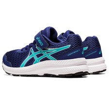ASICS Kids Contend 7 PS Pre-School Dive Blue/Seaglass Size K11 US