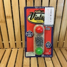 Ja-ru Vintage Metal Jacks Game Set Two  Bouncy Balls  Mini Jax