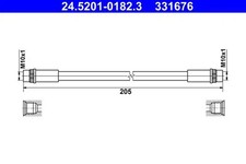 Flexible de frein Smart FORFOUR