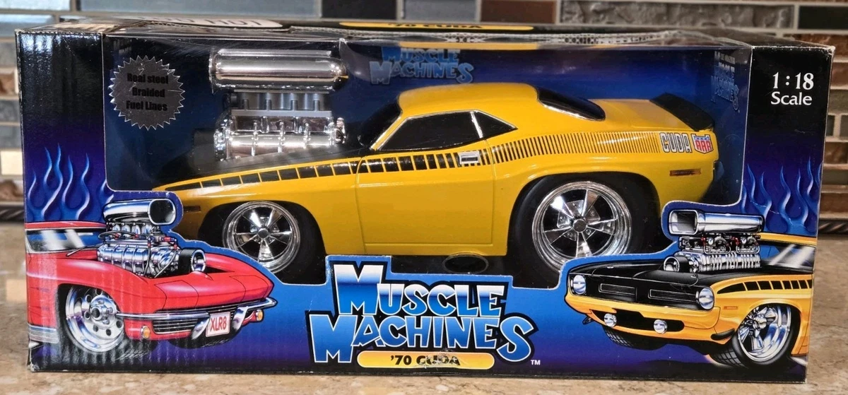 Muscle Machines Plymouth 1:18 Scale Diecast & Toy Vehicles for