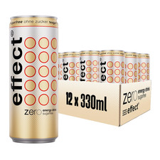 Effect Energy Drink Zero Sugar 12x330ml Dosen Ohne Zucker Vegan