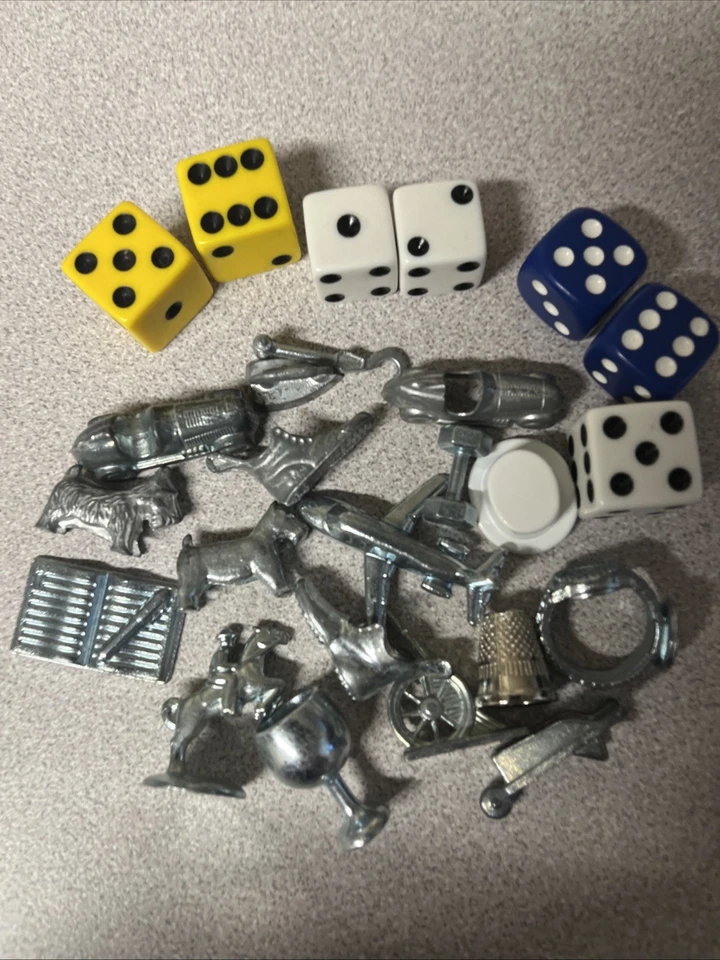 Monopoly Board Game Replacement Pieces - Image 3 of 3