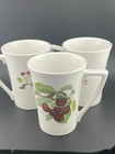 Portmeirion Pomona VTG Set Of 3 Fruit Design Mugs Made In Britain 12oz — photo 5