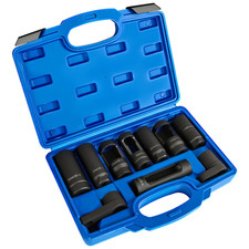 Atpeam 10Pcs Oxygen Sensor Socket Set Sensor Oil Pressure Sending Unit Removal
