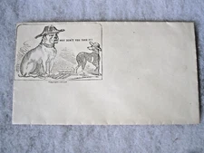 C.W. Illustrated Envelope  - "Why don't you take it?"... Washington
