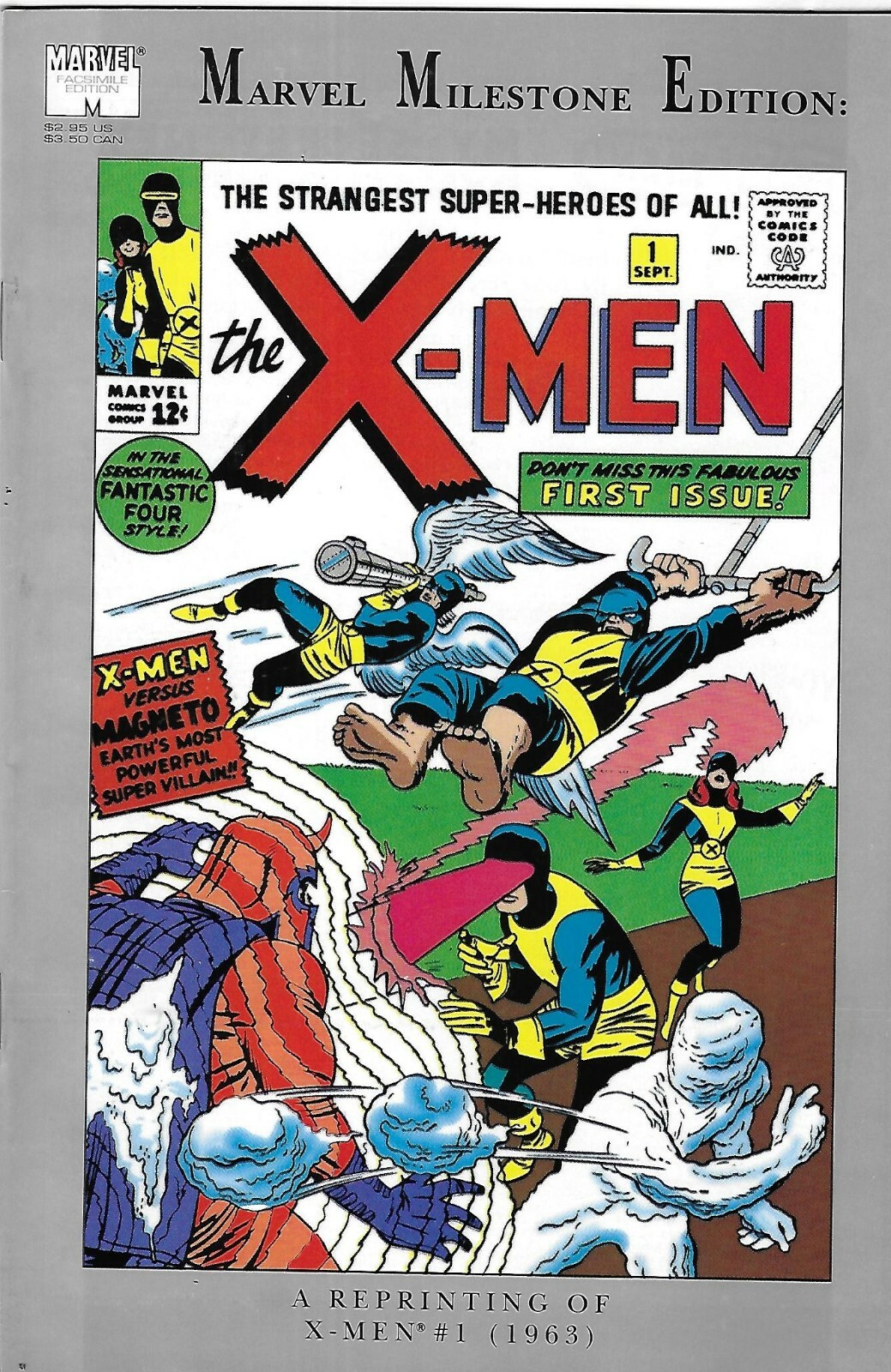X Men Comic 1 Facsimile Classic Reprint 19 Stan Lee Jack Kirby Reinman Marvel For Sale Online Ebay