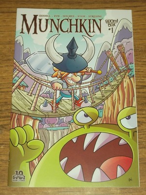MUNCHKIN #1 SECOND PRINT BOOM STUDIOS COMICS JANUARY 2015 NM (9.4)