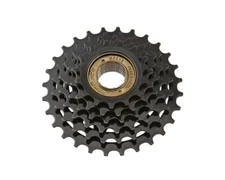 SUNRACE BRANDED 6 SPEED BICYCLE MULTIPLE FREEWHEELS 14/28T FRICTION BLACK.