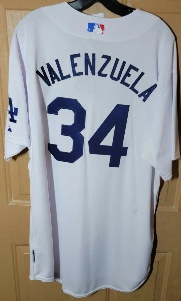 LOS ANGELES DODGERS AUTHENTIC MAJESTIC #34 VALENZUELA JERSEY SIZE 52 2XLARGE