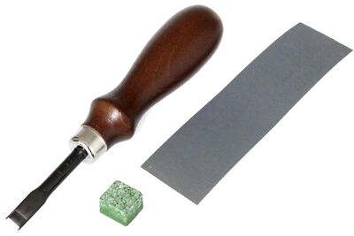 Kyoshin Elle Leathercraft Size 1 French Edger Curved Skife 6mm Skiving Knife