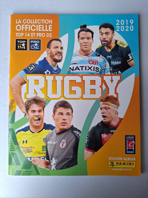 Panini Rugby Top 14 Frankreich 2019 2020 stickers Album Jungfrau Neu Dupont