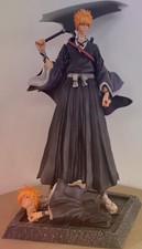 Figurine Bleach Ichigo Kurosaki Bankai Statue PVC 33cm Figure Fullbring Anime