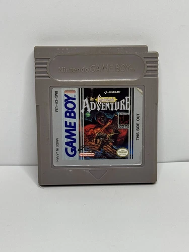 Castlevania Adventure (Nintendo Game Boy, 1989) Tested Works