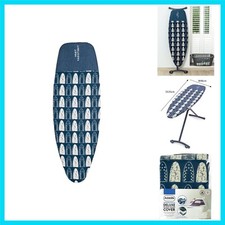 Addis Deluxe Ironing Board Cover, Navy/White Suitable for board up 135 cm x 46cm
