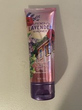 Bath  Body Works French Lavender and Honey Ultra Shea Body Cream 8 oz.