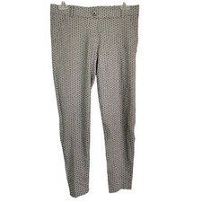 Betabrand Checkered Print Yoga Dress Pants Size S